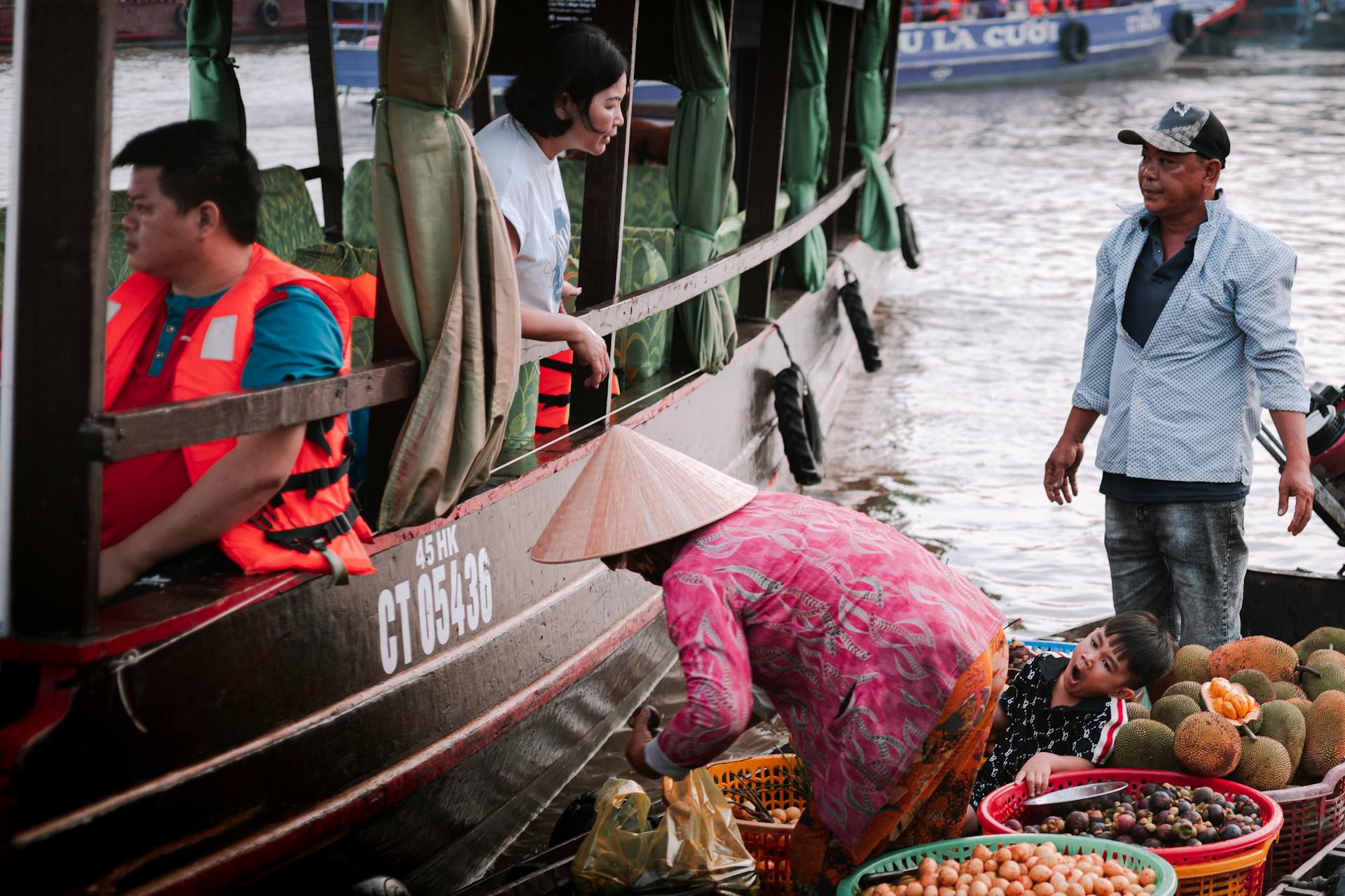 Can Tho Daily Living on Mekong River
